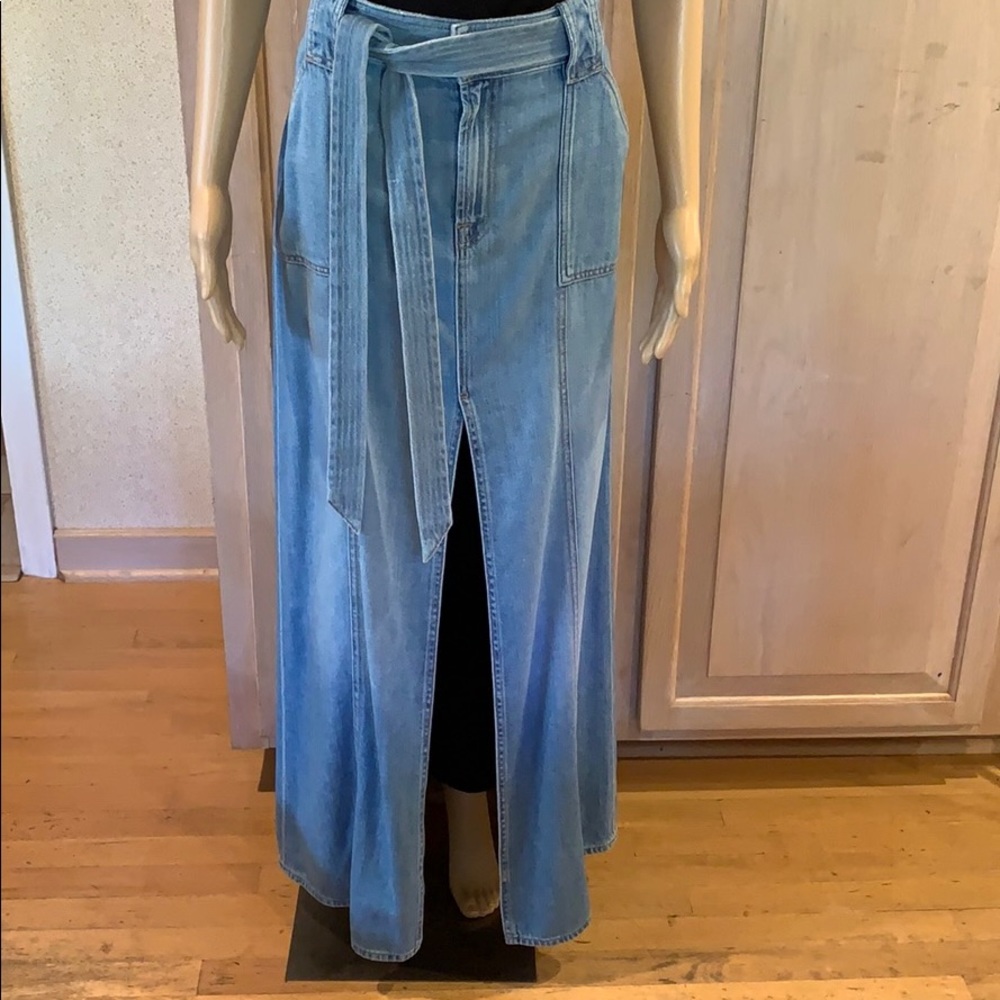 7 for all mankind Denium skirt